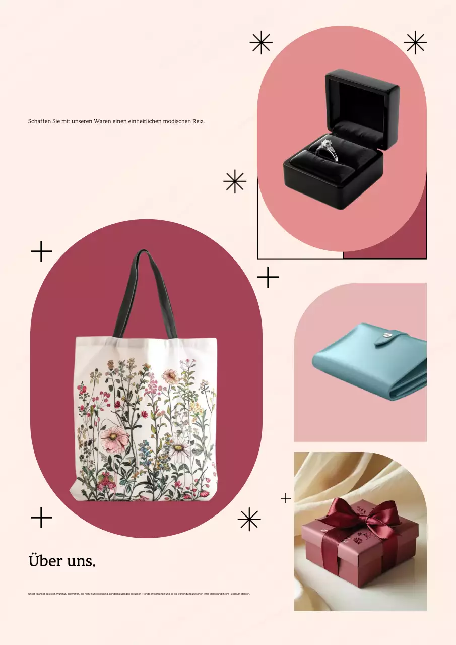 Beige Modern Fashion Anzeige