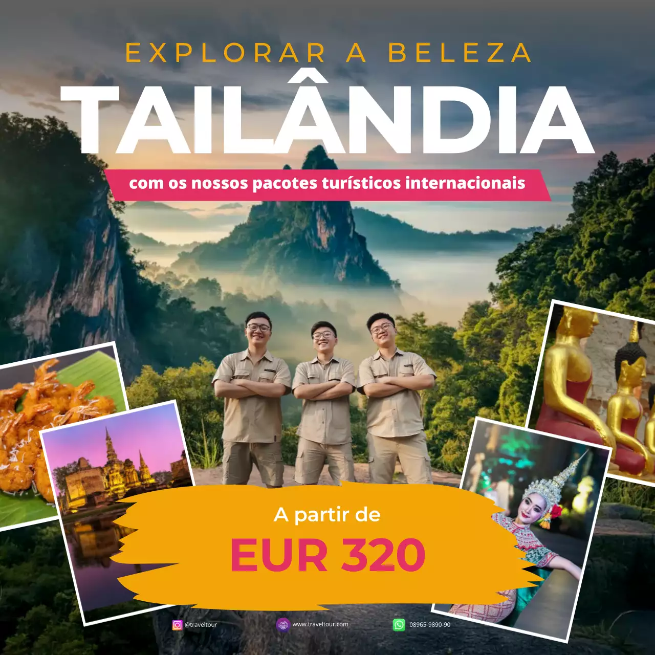 promoção de viagens culturais ecológicas