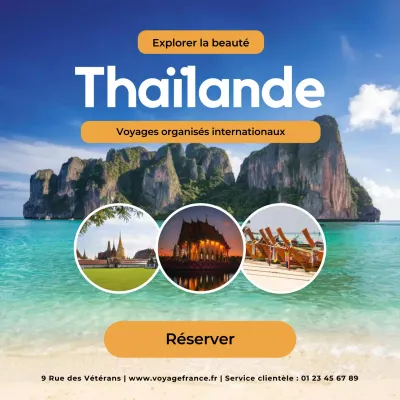 promotion des voyages sous les tropiques bleus