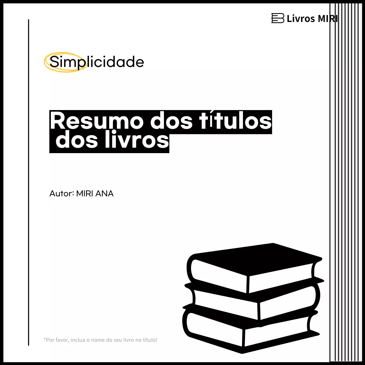 Promover a leitura simples a preto e branco