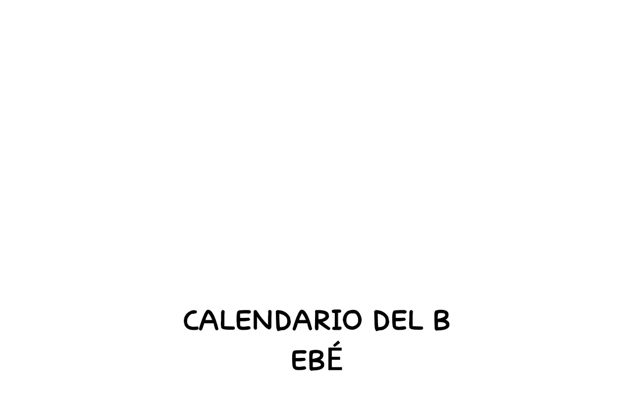 Bonito calendario con dibujos
