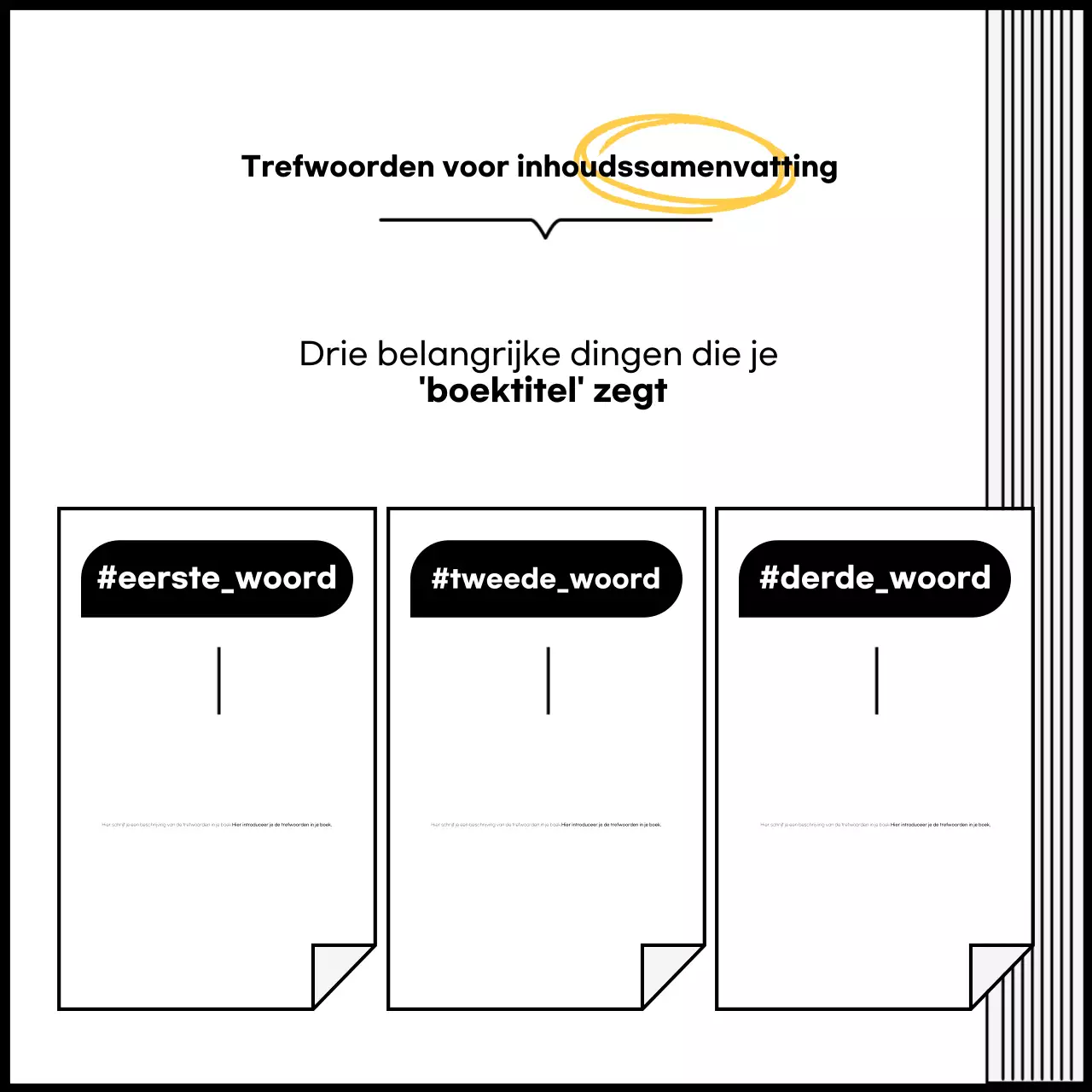 Eenvoudig lezen in zwart-wit bevorderen