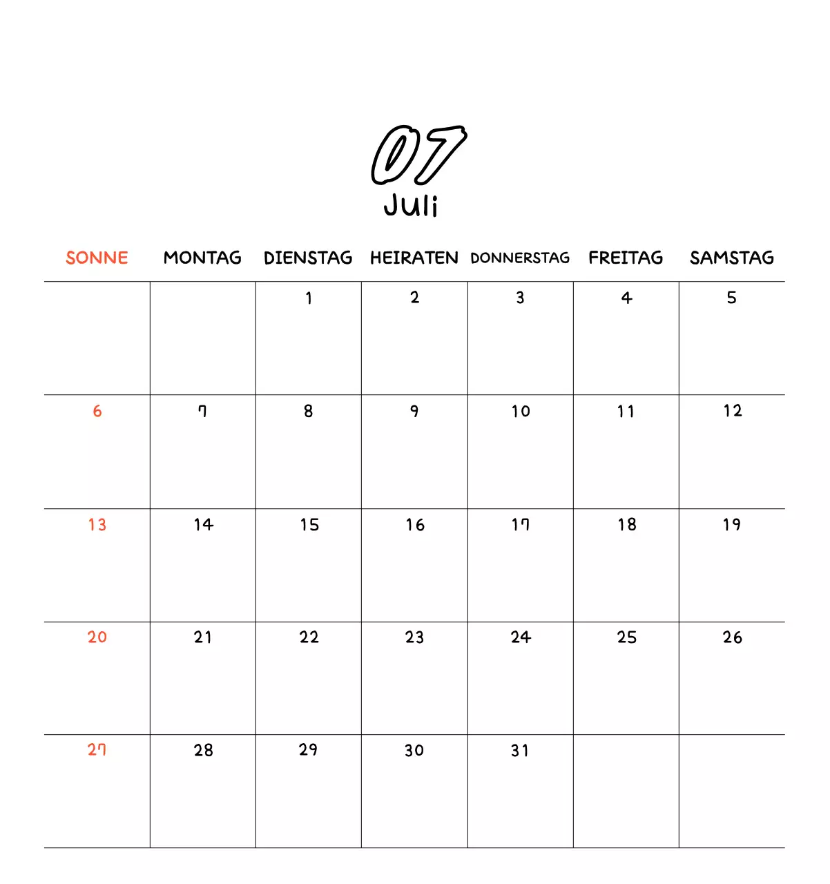 Niedlicher Neujahrs-Fotokalender