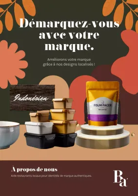 Orange Modern Branding Advertisement