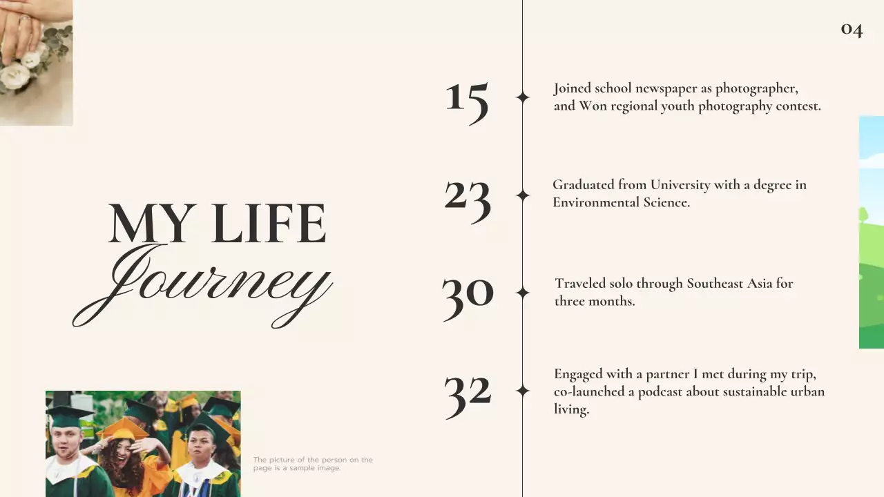 Presentasi Pribadi Klasik Beige