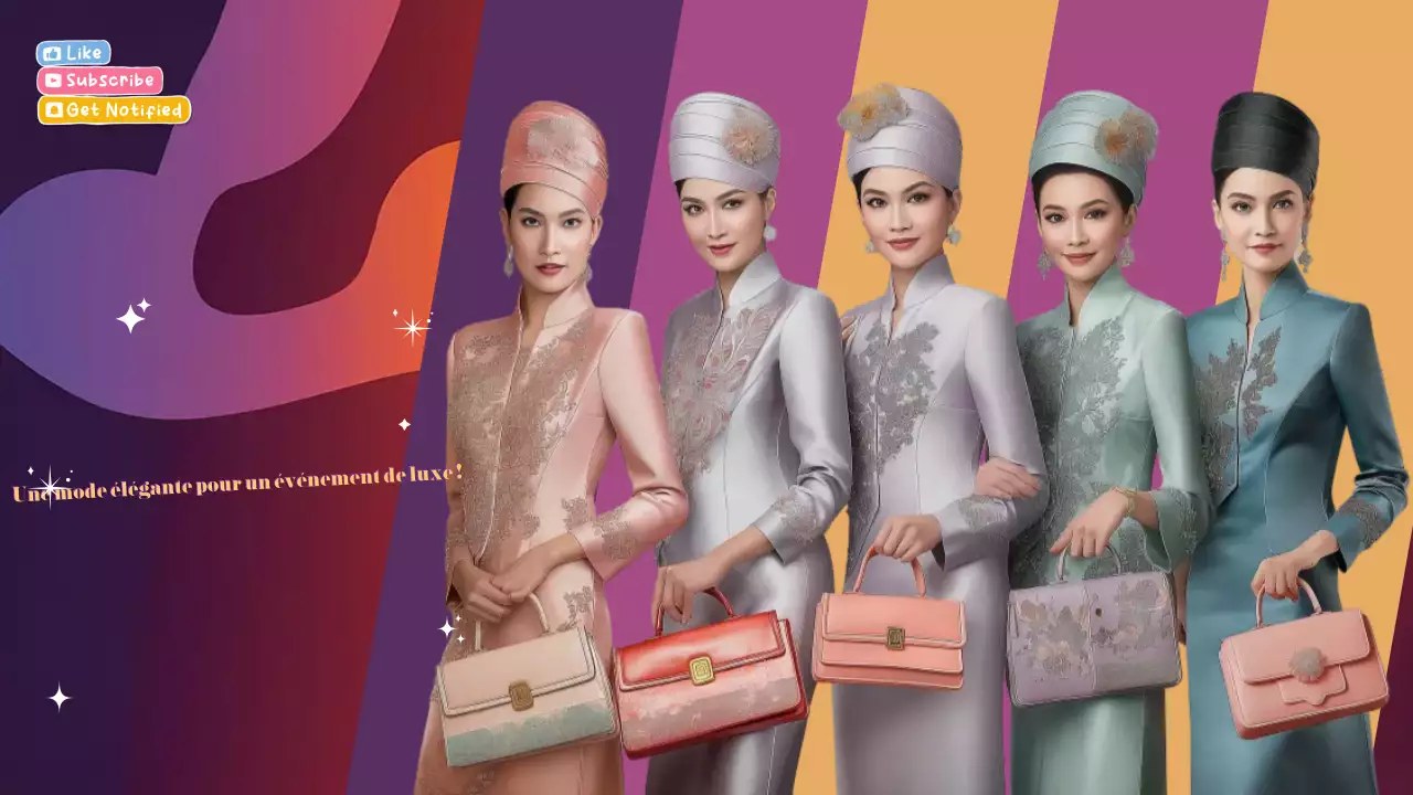 publicité de mode élégante et colorée