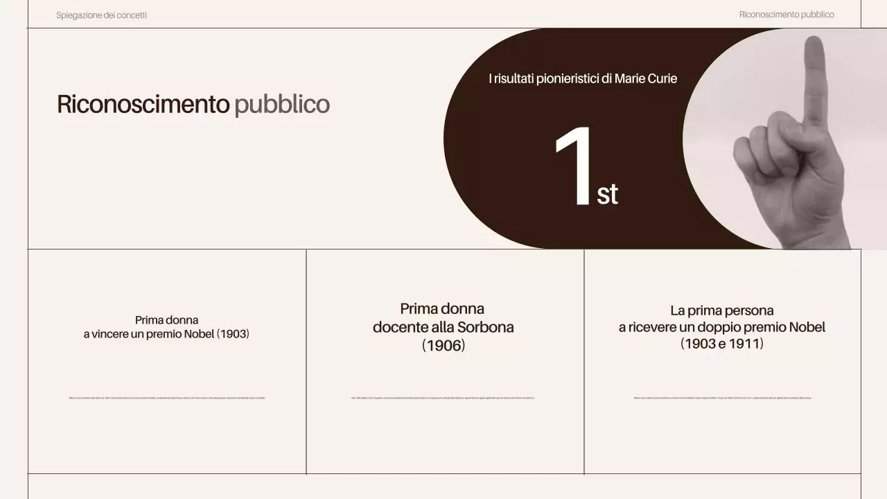 presentazione delle biografie degli scienziati di classe brown