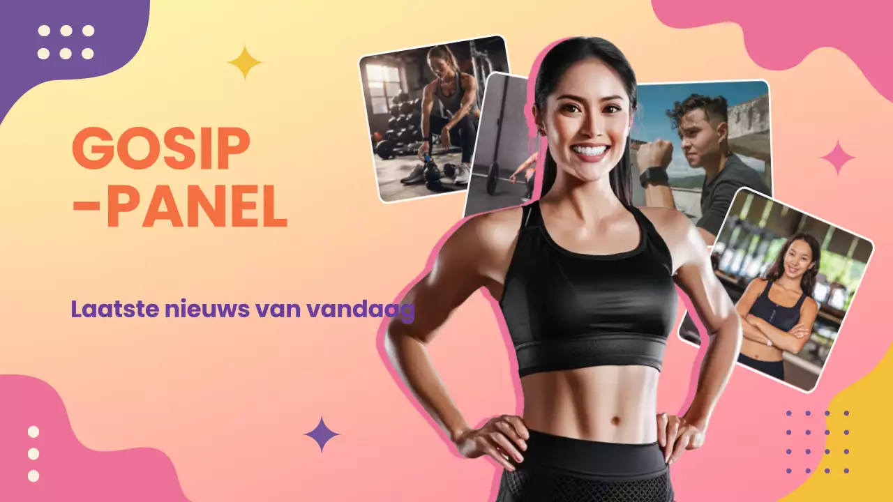 rainbow trendy fitness aankondiging youtube thumbnail