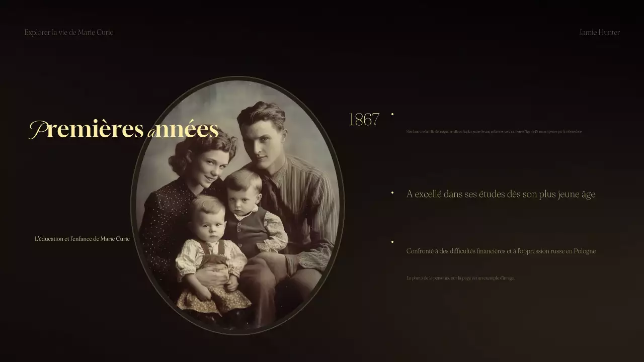 conférence scientifique "black vintage