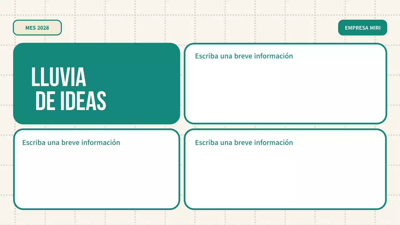 guía de ideas green modern