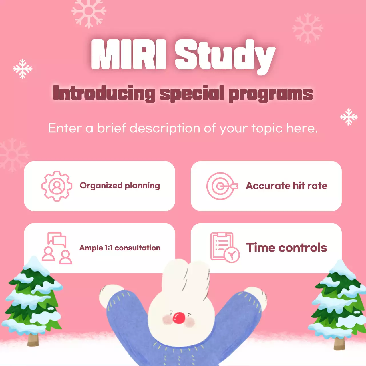 Blue Trendy Study Recruitment Instagram Carousel