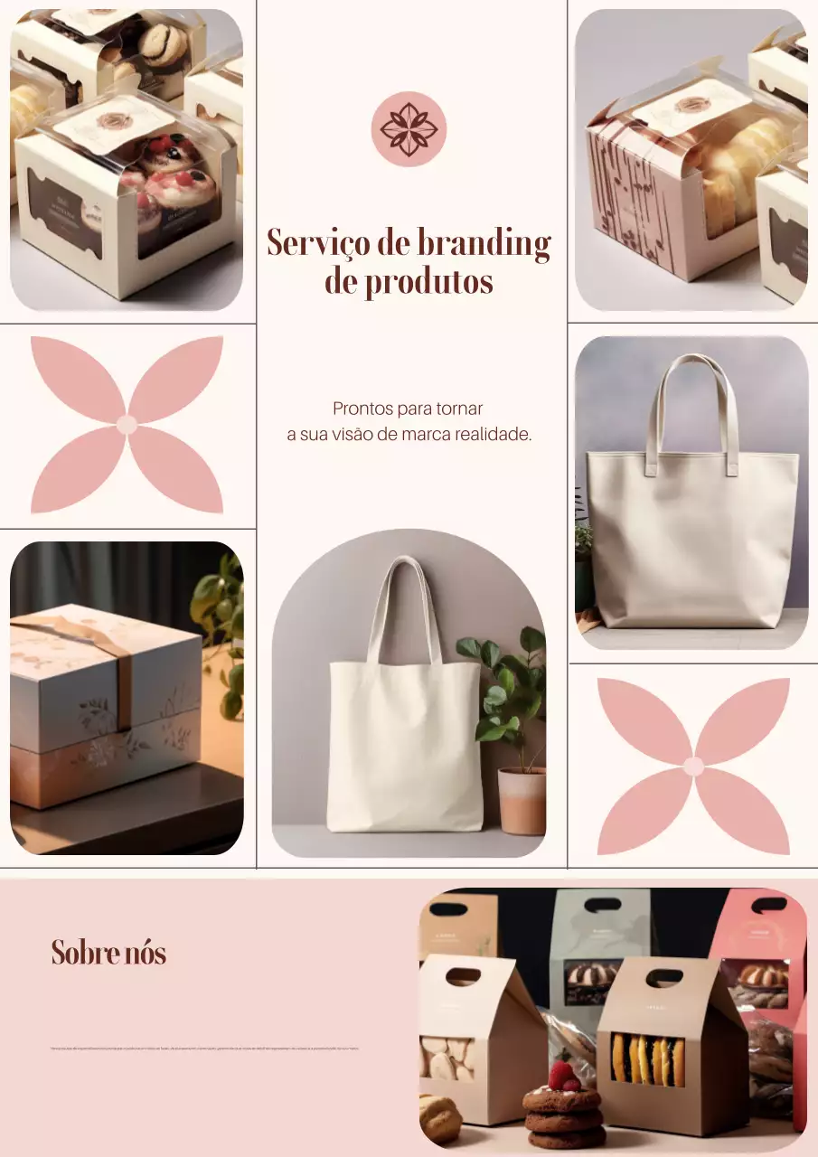 Promoção da marca moderna Bege