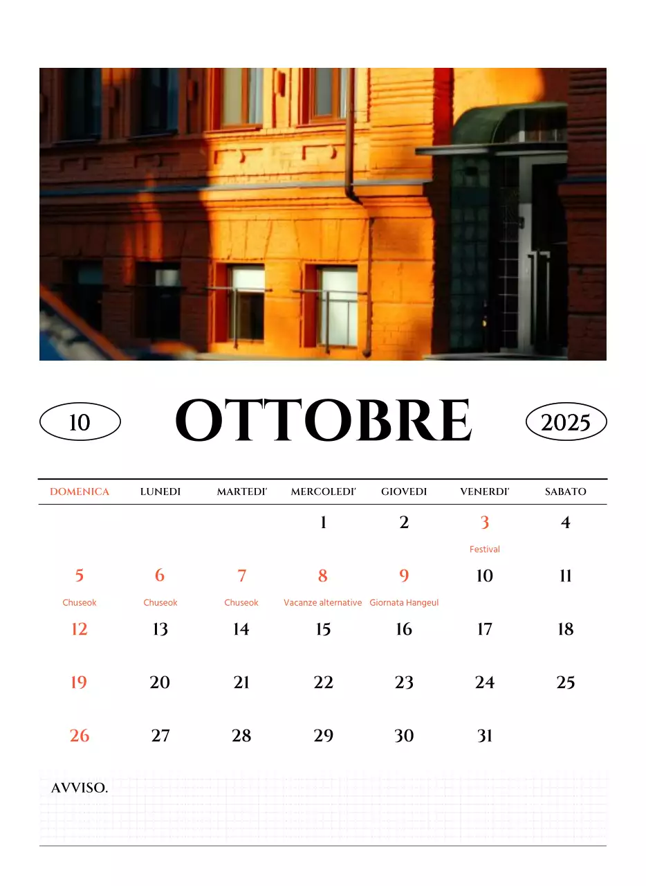 Calendario da parete in stile semplice con concetto di fotografia di viaggio emozionale in bianco e nero
