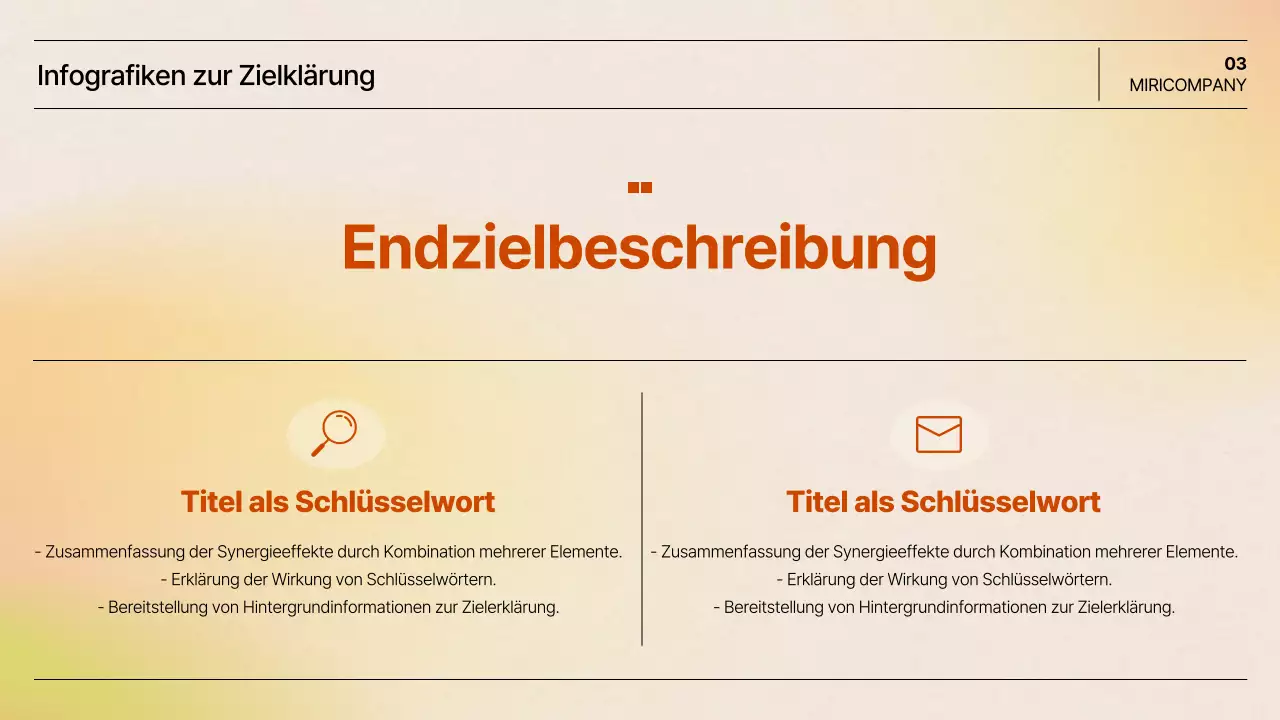 Orange Einfache Präsentation Dokumentation