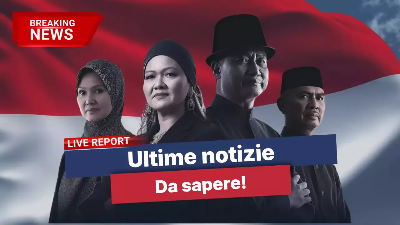 annuncio di notizie rosse e moderne