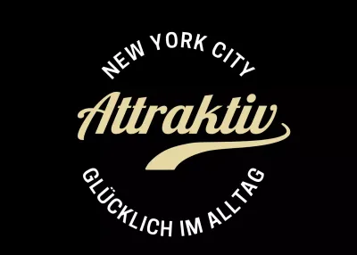 Handschriftliche Typografie in Beige