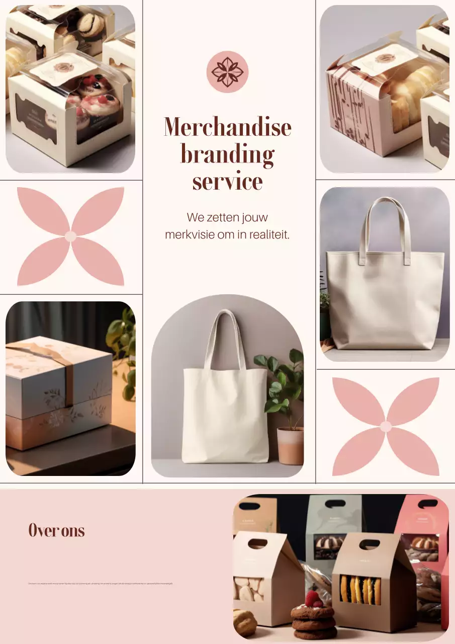 Beige Modern Branding Promotie