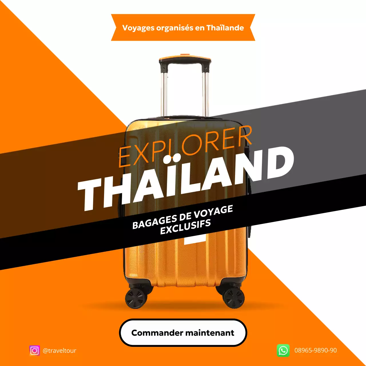 orange modern travel promotion