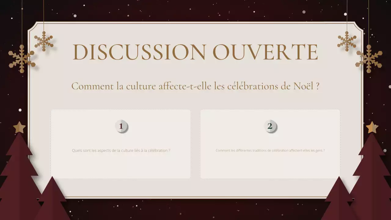 présentation traditionnelle verte pour les fêtes de fin d'année