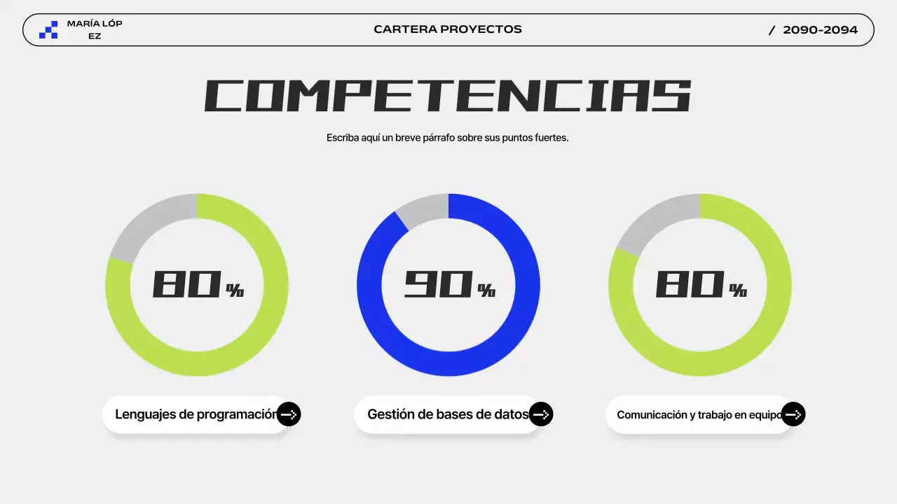 Presentación de la Cartera Moderna Gris