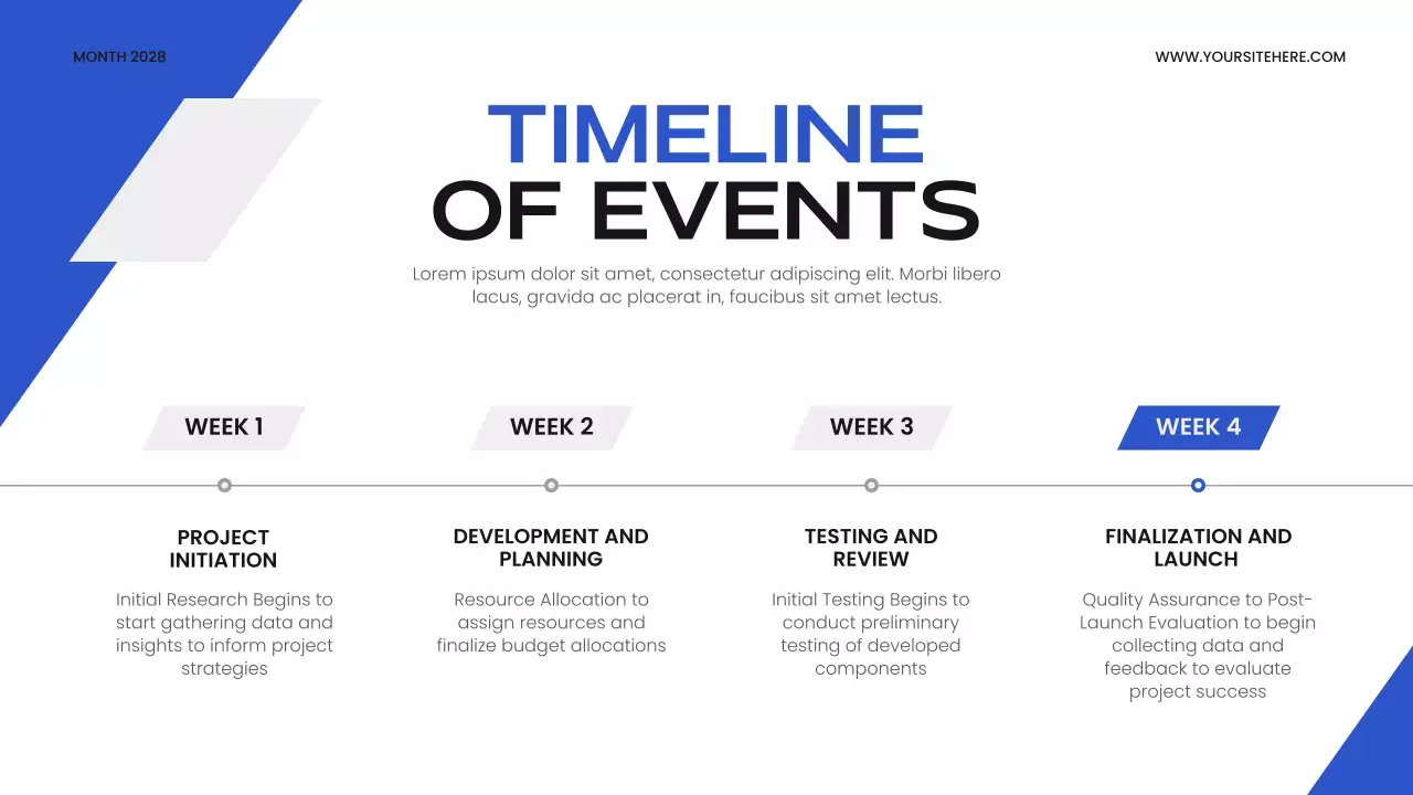 Blue Modern Business Plan Presentation