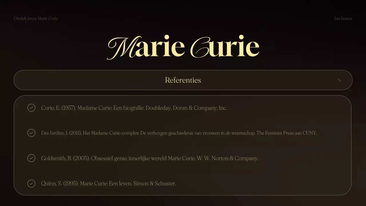 zwarte vintage wetenschapslezing