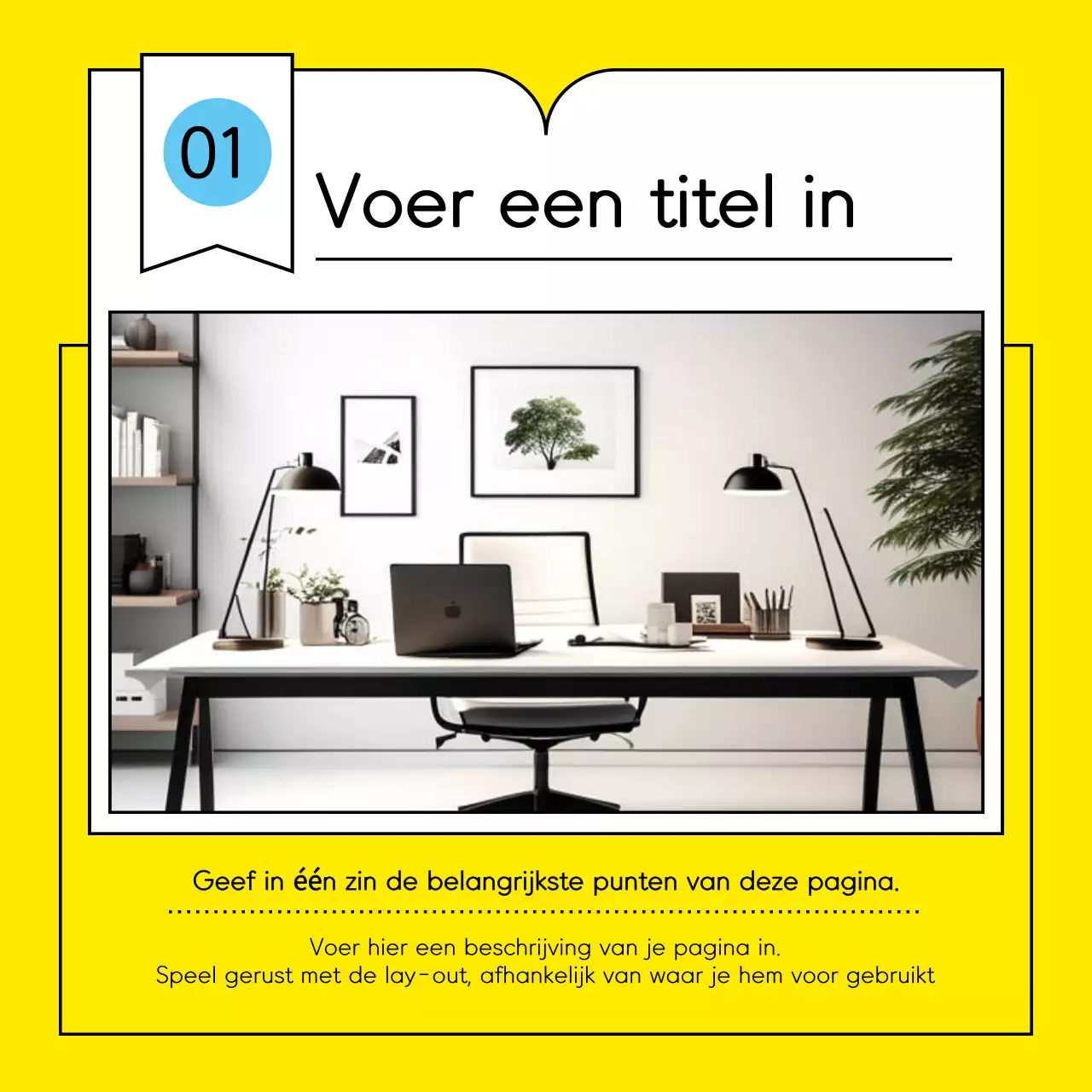 Geel Eenvoudig Nieuws Promoten