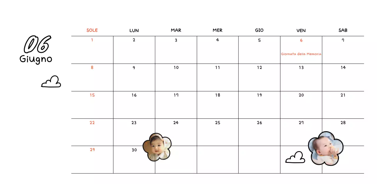 Festeggiare il nuovo anno in bianco