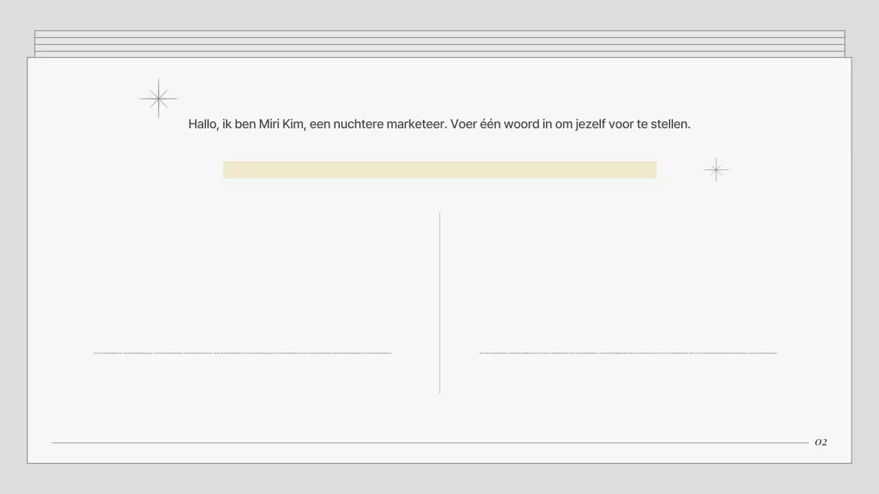 Een grijze, eenvoudige marketingportefeuille