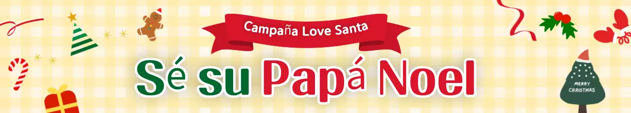 Campaña amarilla Feliz Navidad