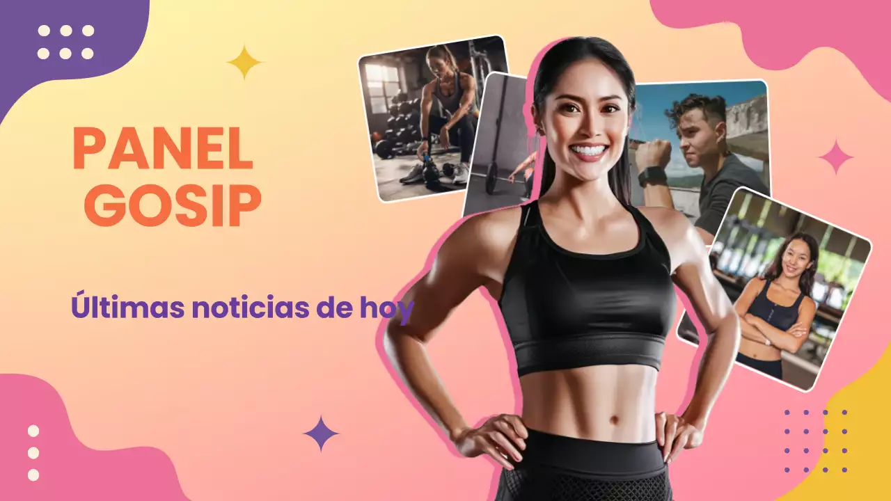 rainbow trendy fitness anuncio youtube thumbnail