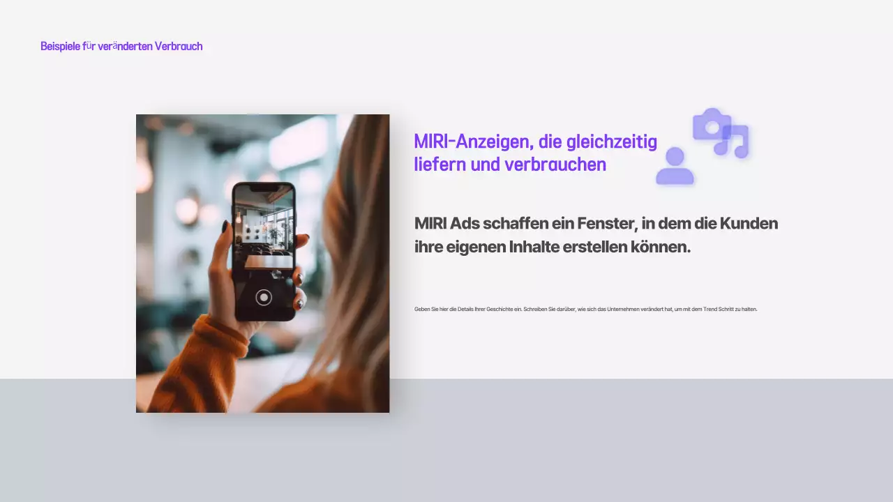 Mauve Modern Medienbericht