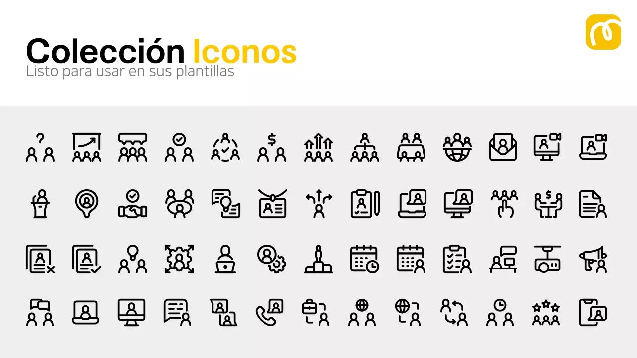 colorido y moderno diseño de brainstorming