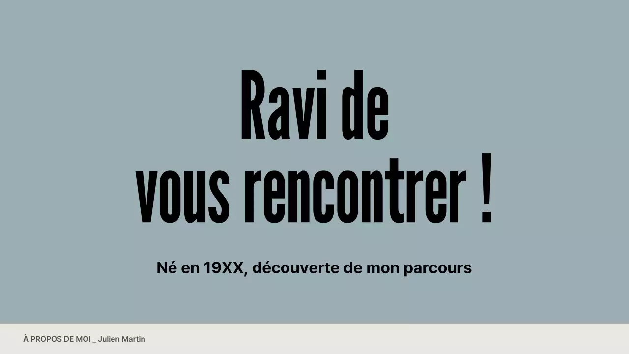 portefeuille de profil moderne gris bleu