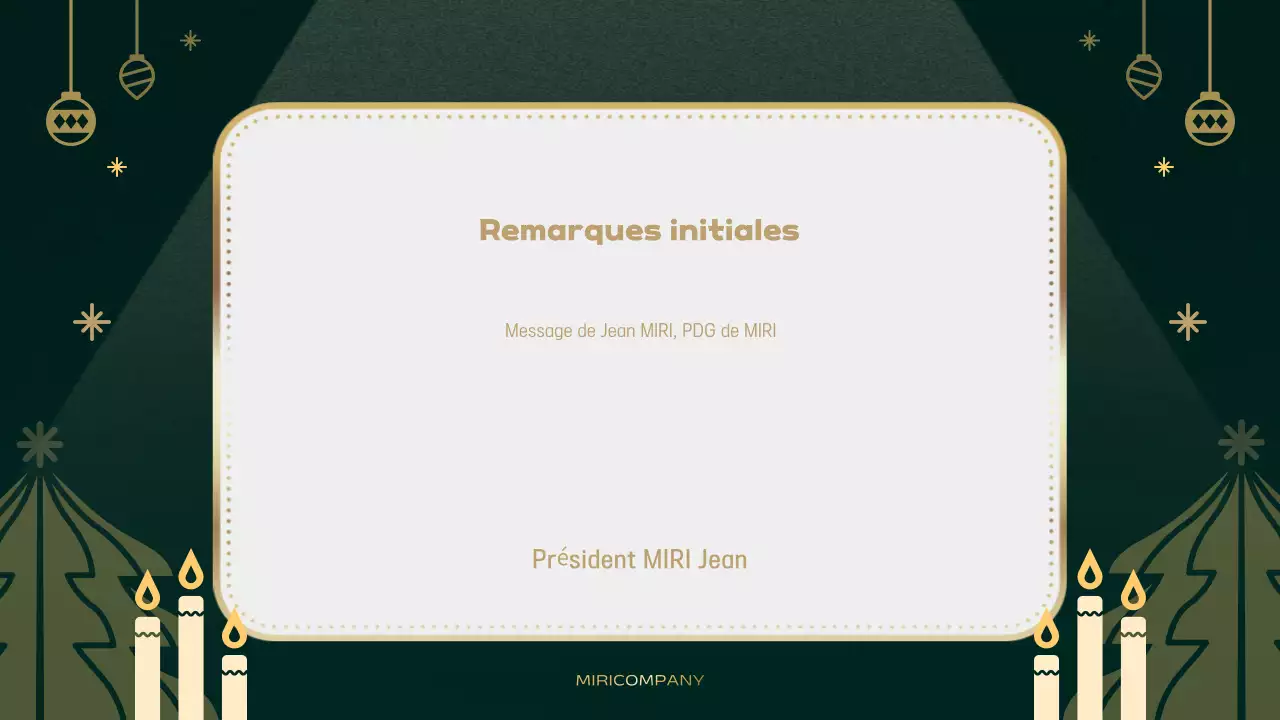 Fêtes de fin d'année simples et abstraites