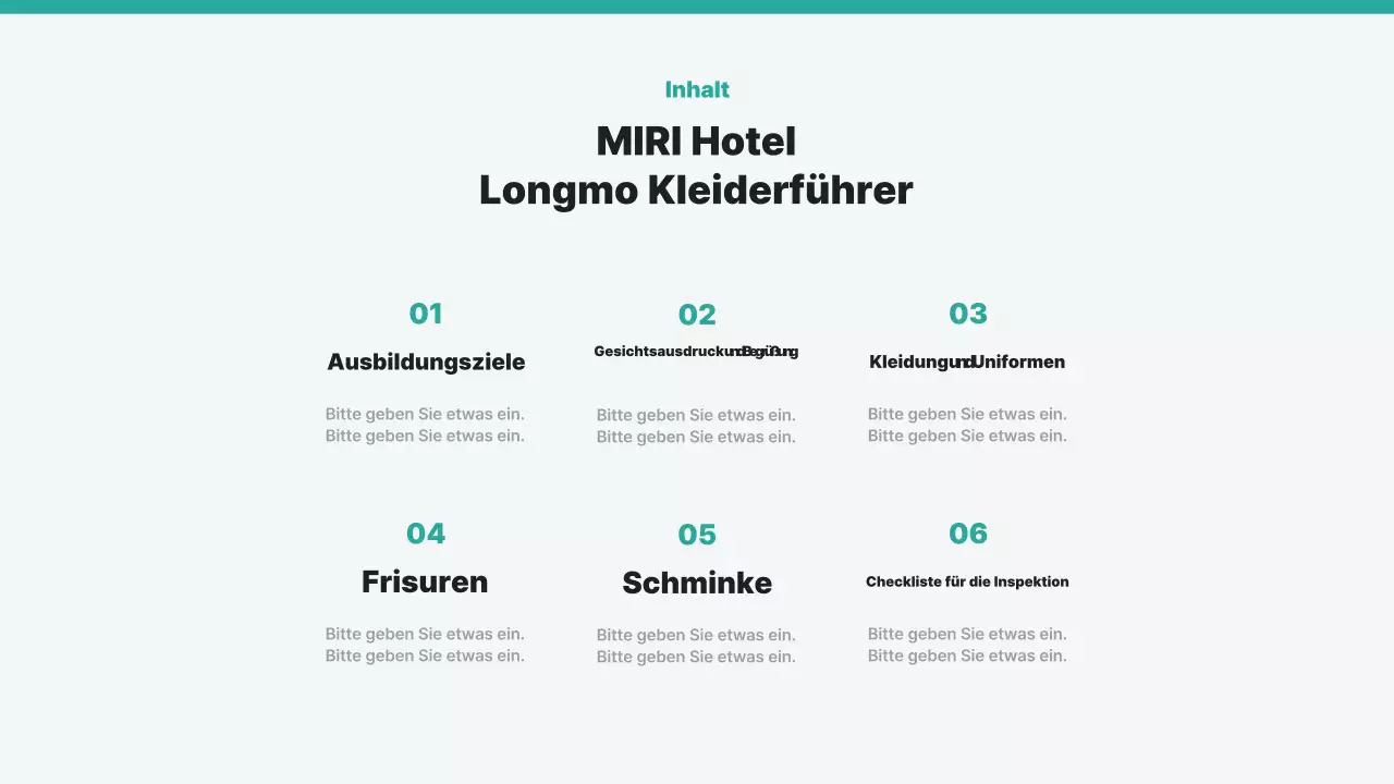 Mint Tidy Orientierungspolitik