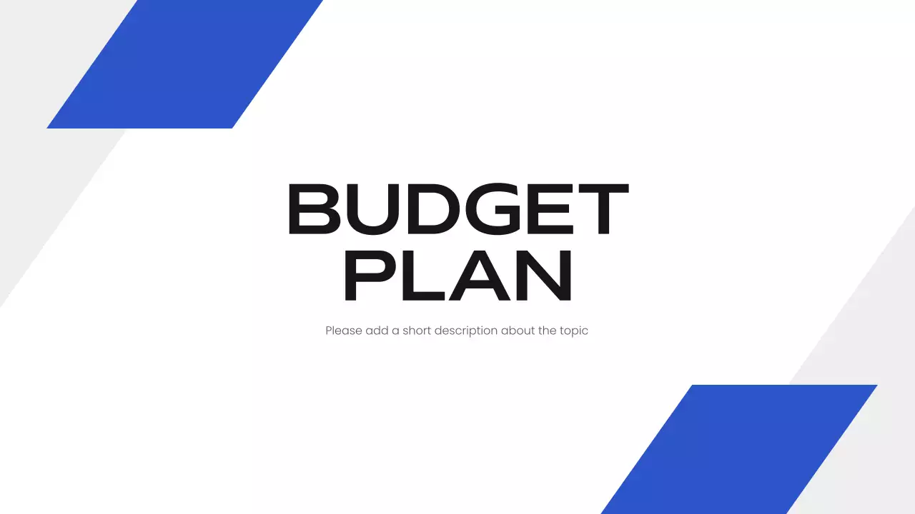 Blue Modern Business Template Presentation