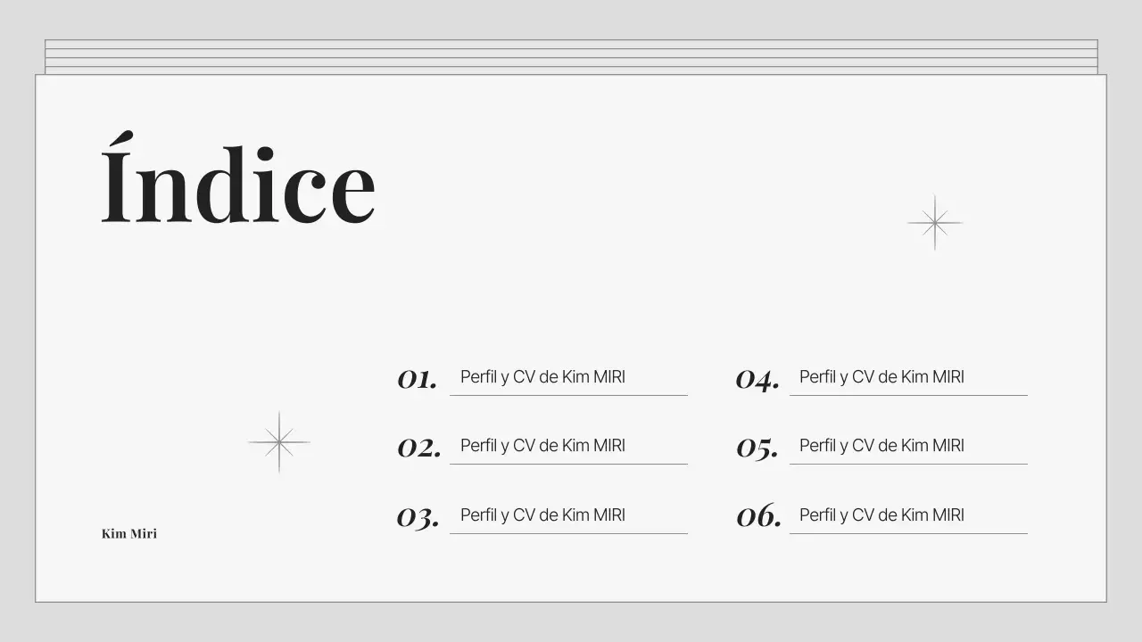 Una cartera de marketing gris y sencilla