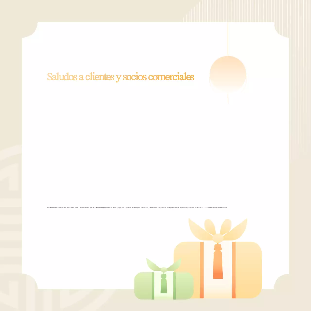 Azul claro Felicitaciones navideñas sencillas