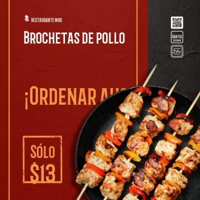 promoción de alimentos red bold