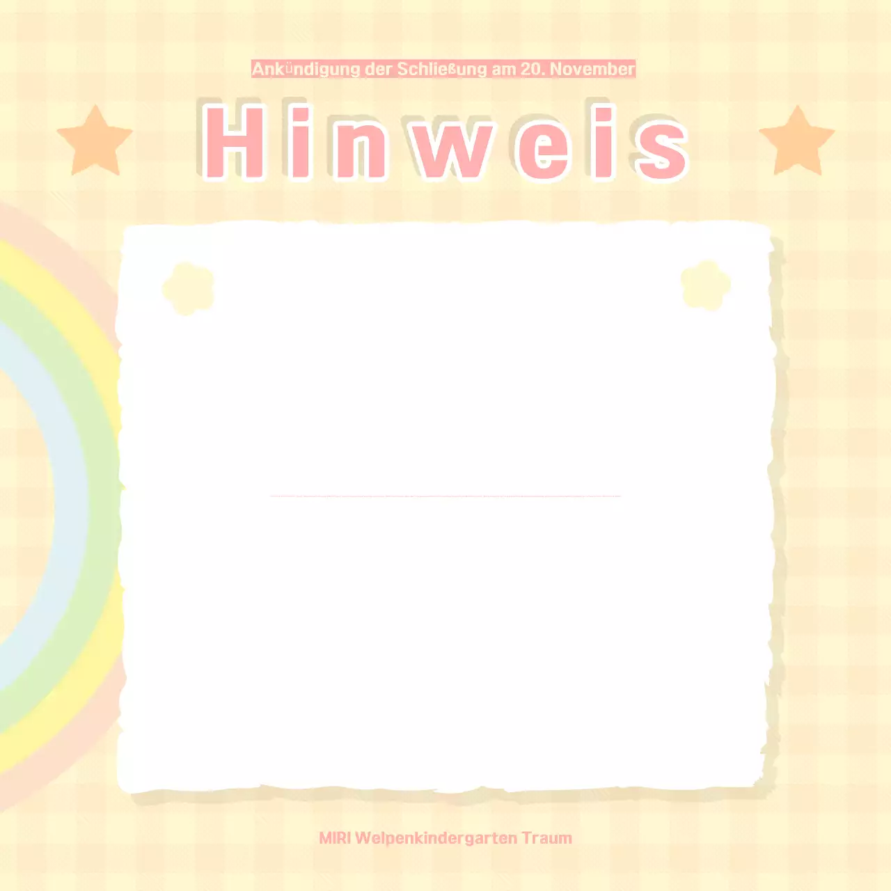 Gelbe süße Welpensprüche