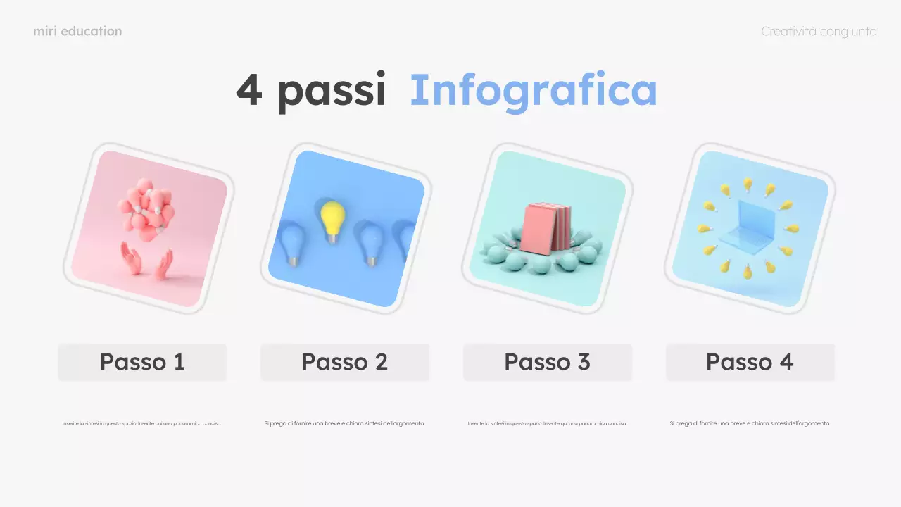 layout di guida al brainstorming moderno in rosa e menta