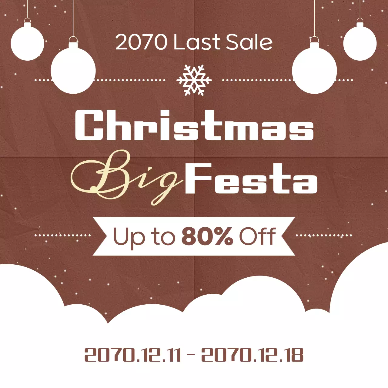 Carrossel de promoção de Natal tradicional vermelho no Instagram