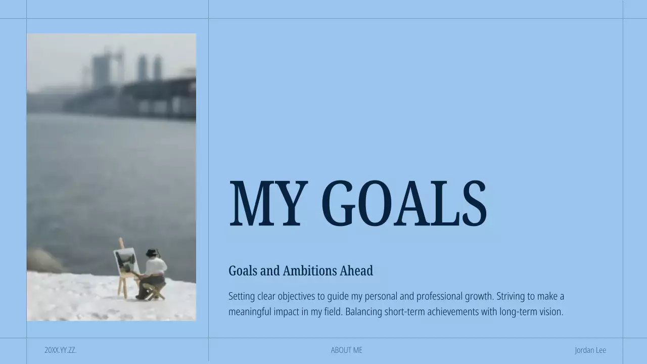 Presentasi Panduan Pengenalan Diri Blue Clean