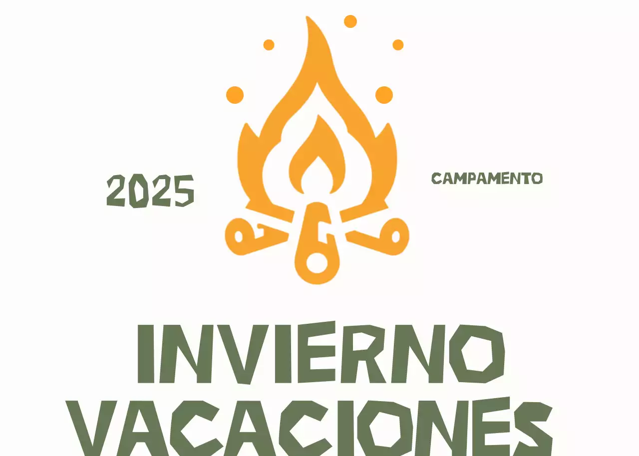 Campamento de invierno Vintage