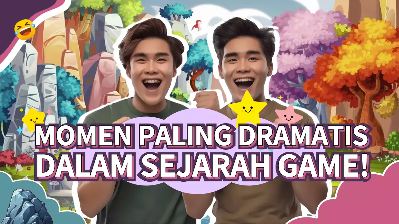 Colourful Animation Game Announcement YouTube Thumbnail