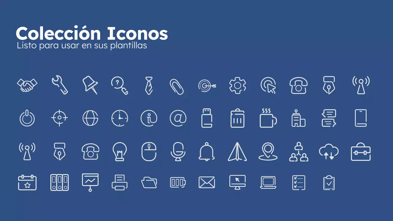 blue modern about me business