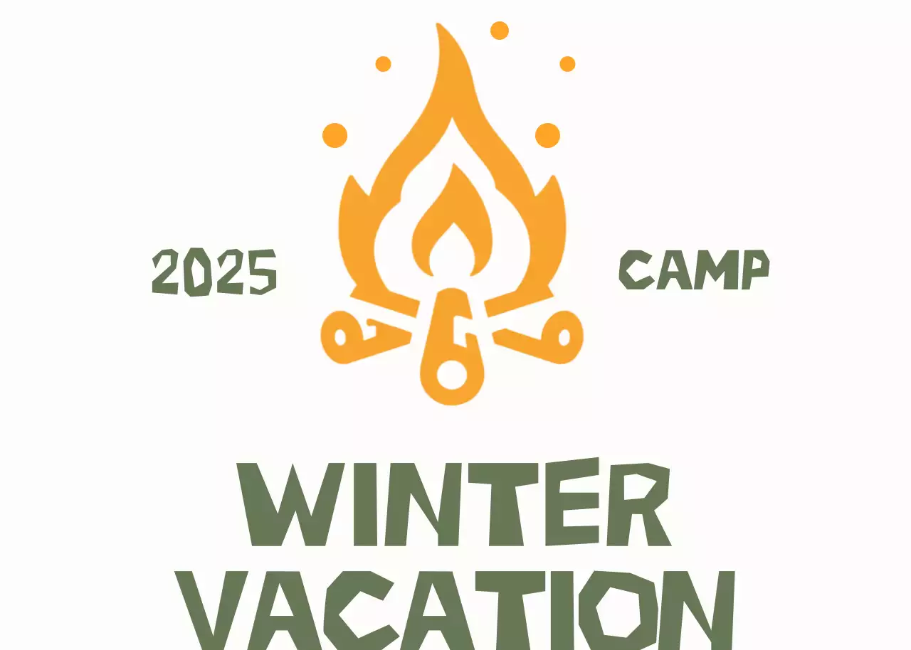 Acara Perkemahan Musim Dingin Vintage