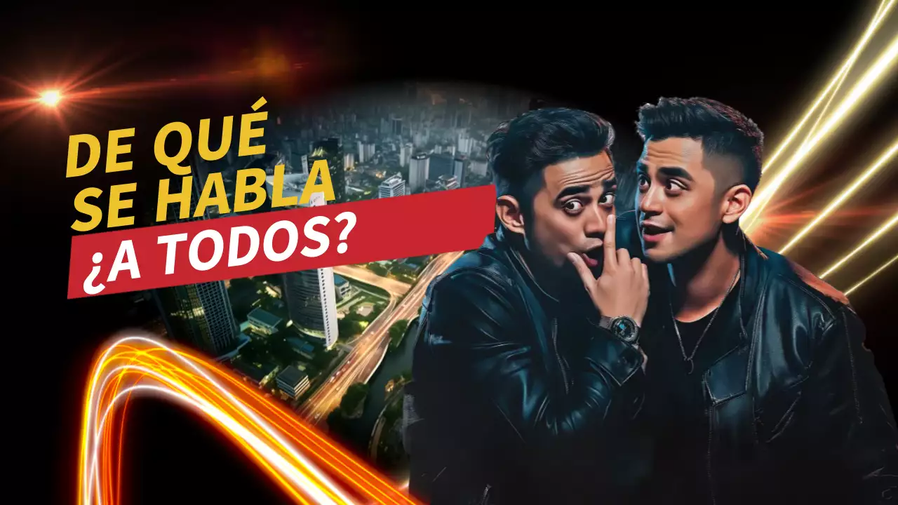 black modern discussion advertisement youtube thumbnail