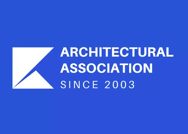 Kata-kata logo modern berwarna biru